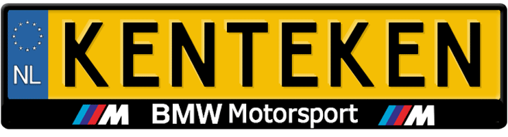 BMW Motorsport kentekenplaathouder