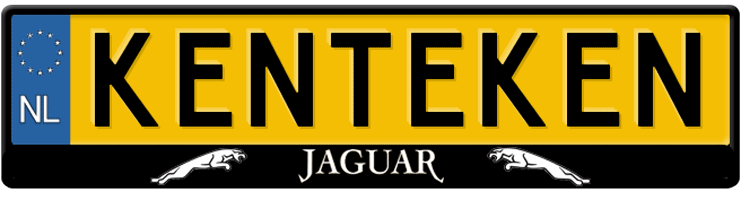 Jaguar watch kentekenplaathouder