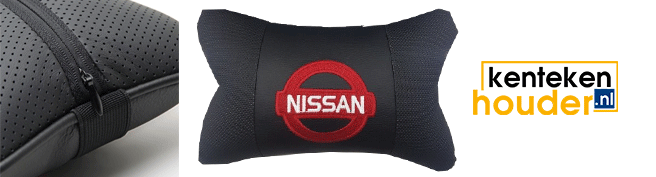 Nissan logo midden kentekenplaathouder