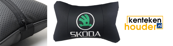 Skoda logo links kentekenplaathouder